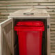 Garden Village Single Wooden Garden Bin Store
