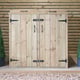Garden Village Wooden Bin and Box Garden Store