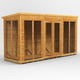 Power 12x4 Pent Wooden Summerhouse