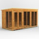 Power 12x6 Modular Pent Wooden Summerhouse
