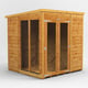 Power 6x6 Pent Wooden Summerhouse
