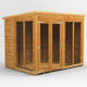 Power 8x6 Pent Wooden Summerhouse