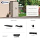 Suncast 3x2 Mannington Plastic Garden Storage Shed