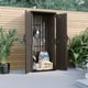 Suncast 3x2 Mannington Plastic Garden Storage Shed Stone Grey
