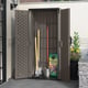 Suncast 3x2 Mannington Plastic Garden Storage Shed Stone Grey