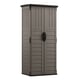 Suncast 3x2 Mannington Plastic Garden Storage Shed Stone Grey