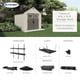 Suncast 8x10 Tremont Three Plastic Shed