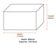 Suncast Dakota 276L Storage Box - Stone Grey dimensions