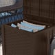 Suncast Georgia 83L Storage Box - Java Brown