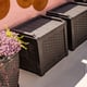 Suncast Georgia 83L Storage Box - Java Brown