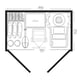 Suncast Hamilton XL Storage Cabinet - Peppercorn Grey