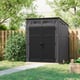 Suncast Modernist 6x5 Pent Roof Plastic Shed Black