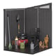Suncast Modernist 6x5 Pent Roof Plastic Shed Black