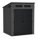 Suncast Modernist 6x5 Pent Roof Plastic Shed Black
