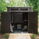 Suncast Modernist 7x7 Pent Roof Plastic Shed