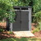 Suncast Modernist 7x7 Pent Roof Plastic Shed