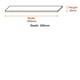 Suncast Shelving Kit dimensions