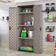 Suncast Tall Cabinet In Grey
