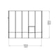 Palram Canopia Sun Room 8x10 Lean to Greenhouse Plan DImensions