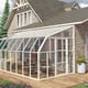 Palram Canopia Sun Room 8x16 Lean to Greenhouse - Polycarbonate Glazing