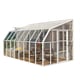 Palram Canopia Sun Room 8x16 White lean-to greenhouse alternate product view