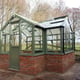 Swallow Cygnet 6x11 Dwarf Wall Wooden Greenhouse
