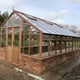 Swallow Falcon 13x18 Wooden Greenhouse Thermowood Dwarf Wall