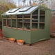 Swallow Jay 6x10 Painted Potting Shed Bracken