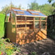 Swallow Jay 6x8 Potting Shed Plain Thermowood