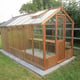 Swallow Kingfisher 6x10 Combi Greenhouse with 4ft Shed