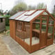 Swallow Kingfisher 6x6 Combi Greenhouse Oiled Finish