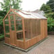 Swallow Kingfisher Combi Greenhouse 6x6 with 4ft Shed Extension