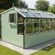 Swallow Rook 8x14 Wooden Potting Shed