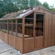 Swallow Rook 8x14 Wooden Potting Shed Plain Thermowood