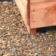 Fastfit Greenhouse and Shed Base filled with Pea Gravel