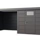 Telluria Classico Lounge Small with windows 2424 Metal Garden Room - clear product view