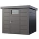 Telluria Classico 2424 Metal Garden Shed - clear product view