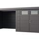 Telluria Classico Lounge Small with windows 2724 Metal Garden Room - clear product view