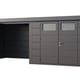 Telluria Classico Lounge Small with windows 3024 Metal Garden Room - clear product view