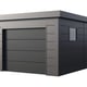 Telluria Classico 3654G Metal Garage - clear product view