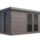 Telluria Luminato 3930 Metal Garden Building - clear product view