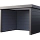 Telluria Singolo 3630 Metal Garden Shed - clear product view