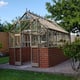 Elite Thyme 6x10 Dwarf Wall Greenhouse in Stone Powder Coating