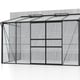 Vitavia Black 6x10 IDA Front Doors