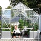Vitavia Cassandra Silver 8x12 Dwarf Wall Greenhouse