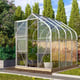 Vitavia 8x6 Orion 5000 Greenhouse - Horticultural Glass