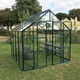Vitavia Phoenix 8x8 Green Greenhouse with Double Sliding Doors