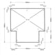 Vitavia Sirius Base Plinth Dimensions