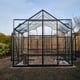 Vitavia Sirius Black T Shaped Orangery Greenhouse