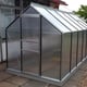 Vitavia Venus 6x12 Silver Greenhouse with Poly Glazing and Bar Capping